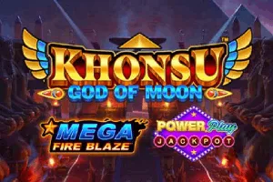 Mega Fire Blaze: Khonsu God of Moon PowerPlay Jackpot - STAYSLOT168