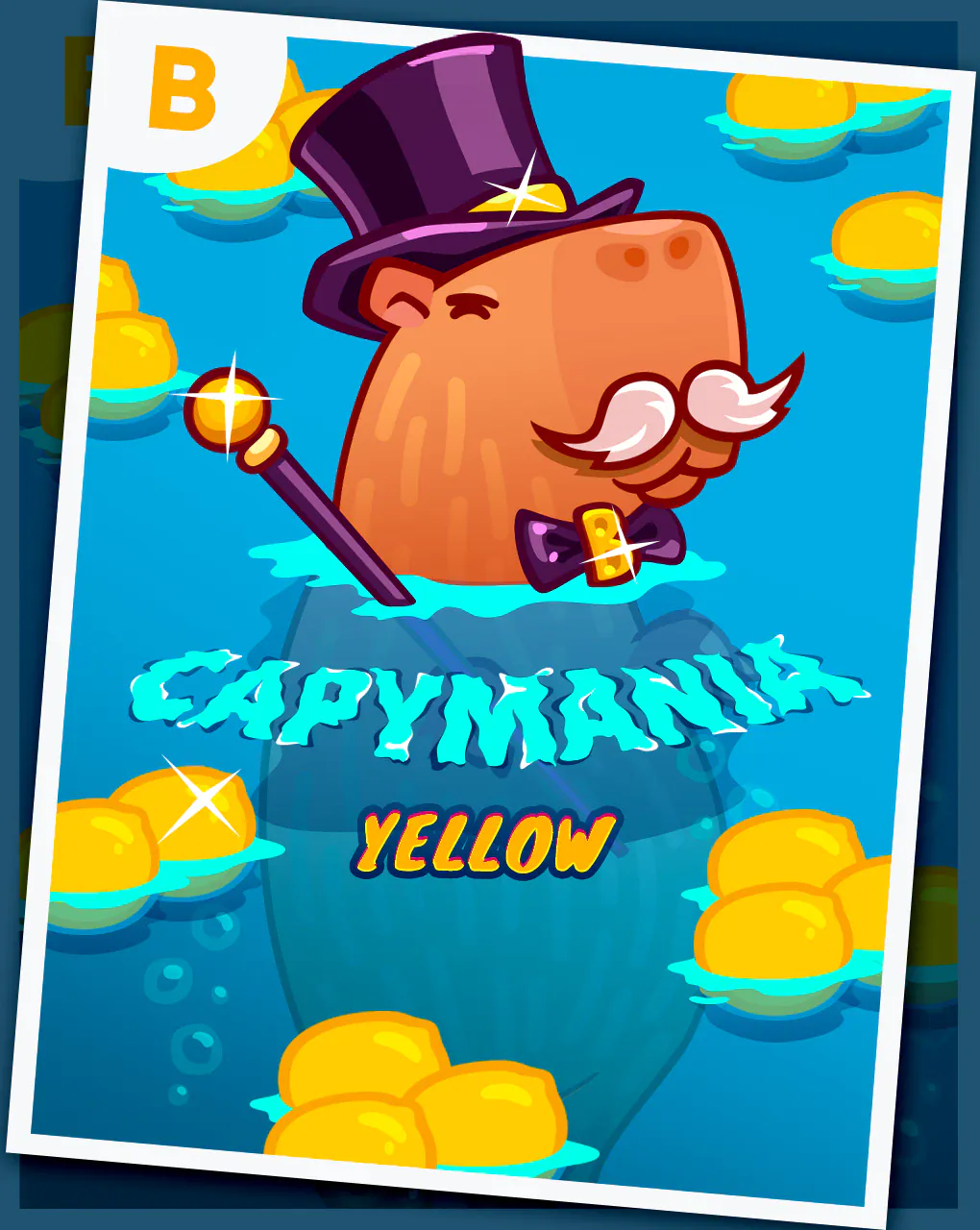 Capymania Yellow - STAYSLOT168