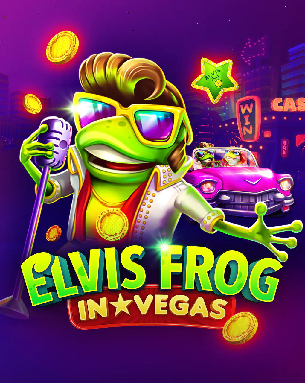 Bgaming : Elvis Frog In Vegas - STAYSLOT168