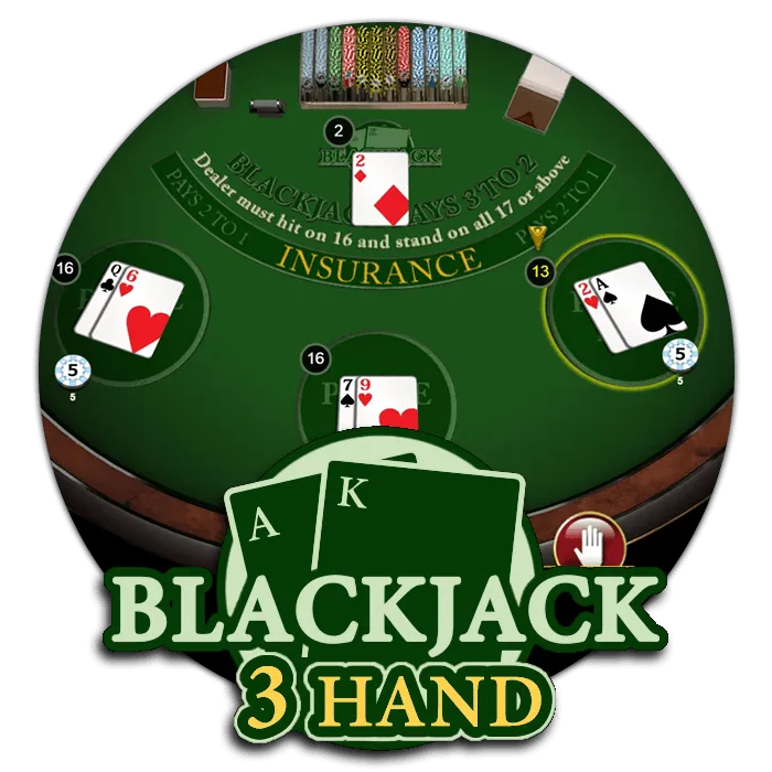 Blackjack 3 Hand - STAYSLOT168