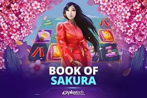 Playtech : Book of Sakura - STAYSLOT168