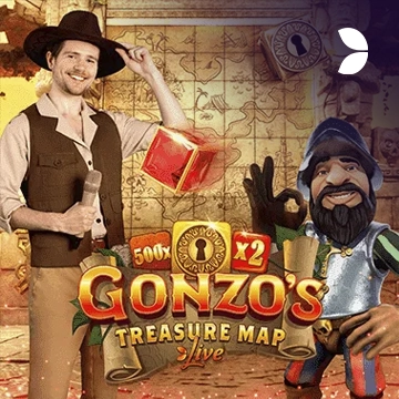 Gonzos Treasure Map - STAYSLOT168
